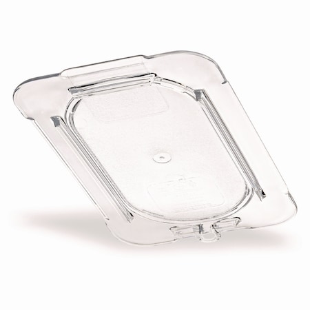 Carlisle Foodservice StorPlus Polycarbonate Flat Universal Lid, 4.31 x 6.88 x 0.44, Clear, Plastic 10336U07
